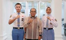 Permalink to Pj. Gubernur Samsudin Terima 2 Paskibraka Asal Provinsi Lampung, Bertugas Pengibaran Bendera di IKN