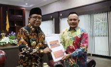 Permalink to Pj. Gubernur Samsudin Terima Kunker Ketua Bawaslu Iskardo P. Panggar Beserta Jajaran