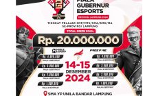 Permalink to Buat Kalian Para Gamers, Sebentar Lagi Piala Gubernur eSports Lampung 2024 Bakal Segera Digelar Loh